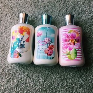 bath and body works full size lotions